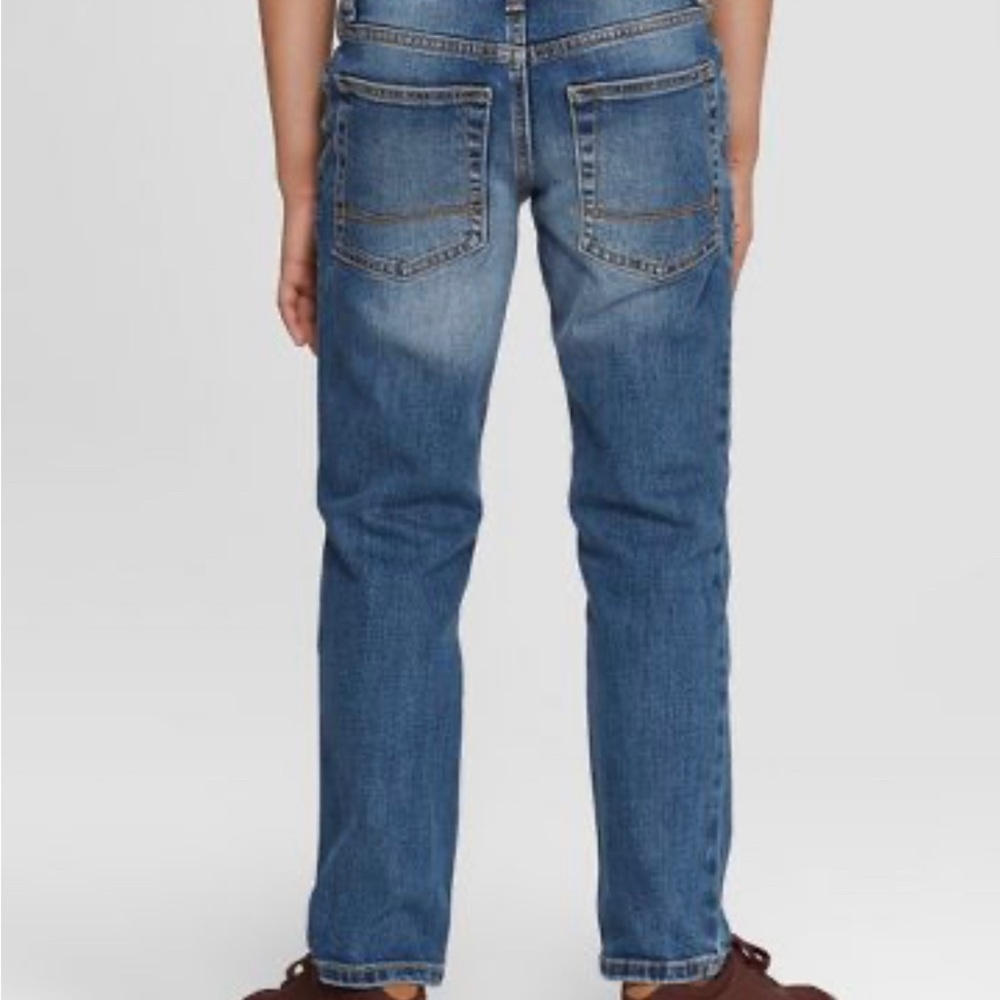 Boys' Straight Fit Stretch Jeans - Cat & Jack - Picture 3 of 10